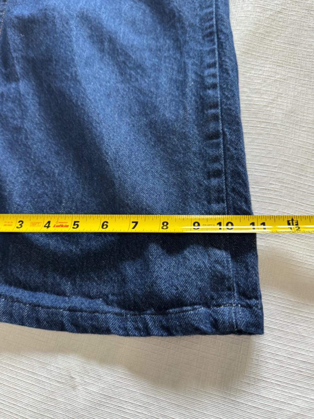 Levi's Premium Baggy Dad Wide Leg Dark Blue Wide Leg Flare Jeans size 24 - Picture 12 of 12